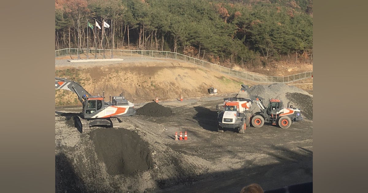 Doosan Shows Autonomous Excavator, Wheel Loader | Construction Equipment