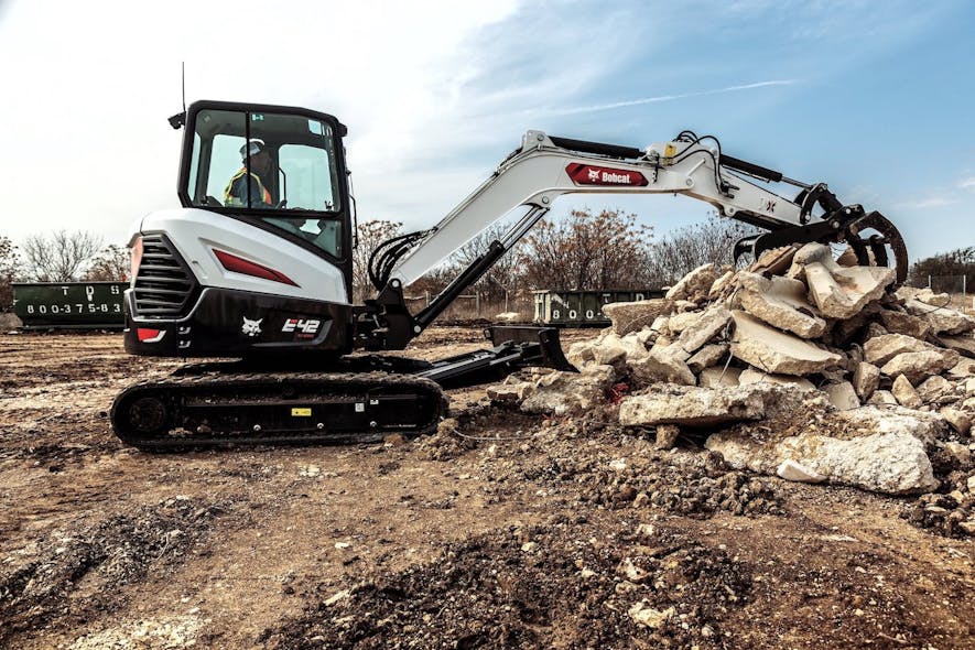 Bobcat E42 and E50 Excavators Construction Equipment