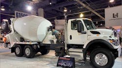 International HV50B concrete mixer International HV50B concrete mixer