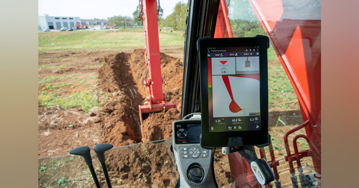 Trimble Kits Available for LBX Excavators | Construction Equipment