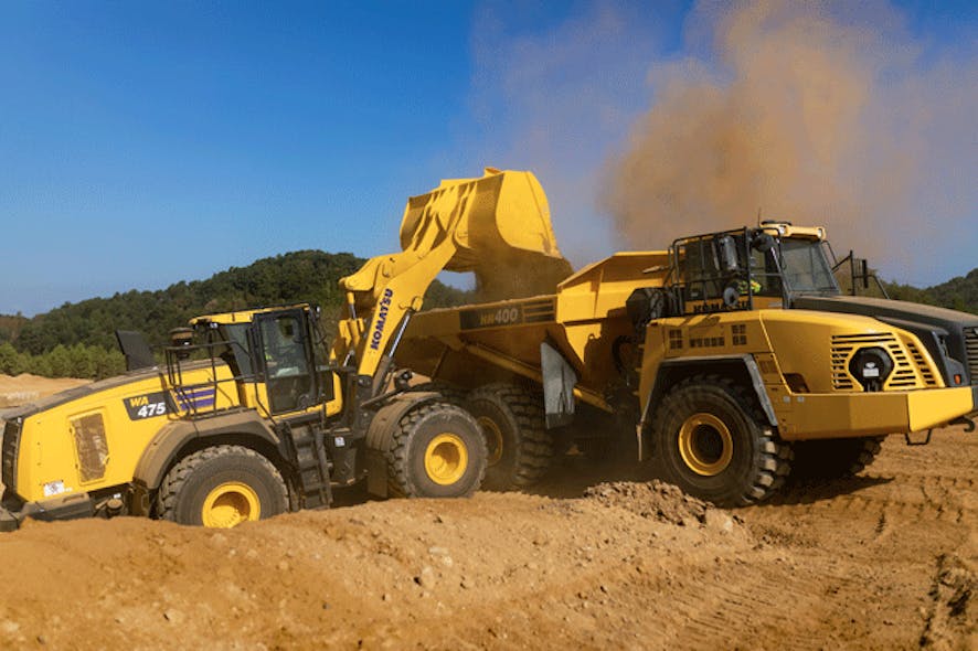 Komatsu WA47510 Wheel Loader Construction Equipment