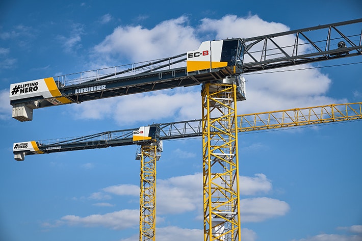 Liebherr EC-B Series Flat Top Crane | Construction Equipment