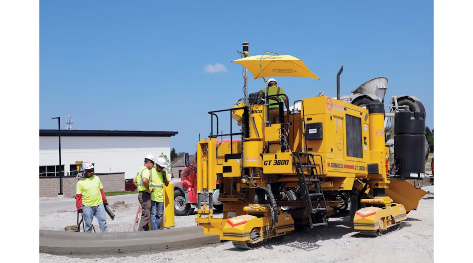 Top Curb and Gutter Pavers of 2023 | Construction Equipment