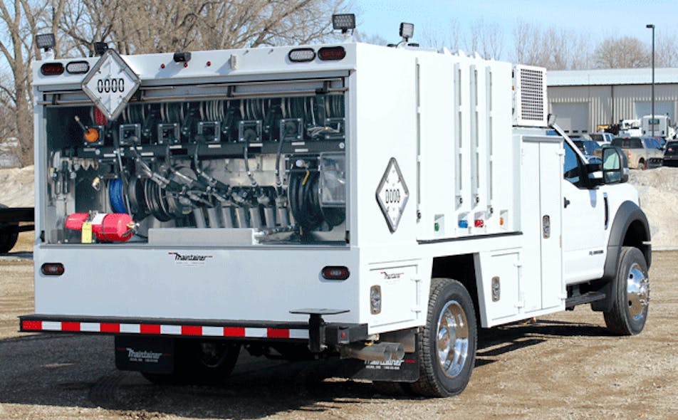 Maintainer AllAluminum Lube Truck Bodies Construction Equipment