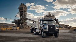 Volvo-VHD-tractor-with-end-dump-trailer Volvo-VHD-tractor-with-end-dump-trailer