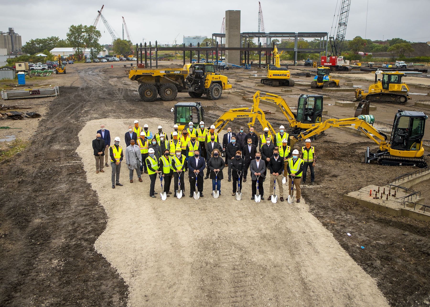 1654813824877 Site Of Future Home Of Komatsu Mining Groundbreaking