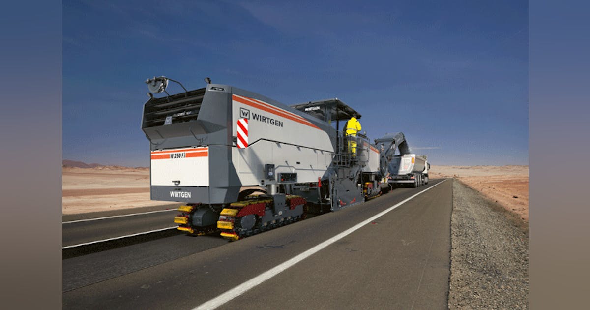 Wirtgen W 220 Fi, W 250 Fi Milling Machines | Construction Equipment