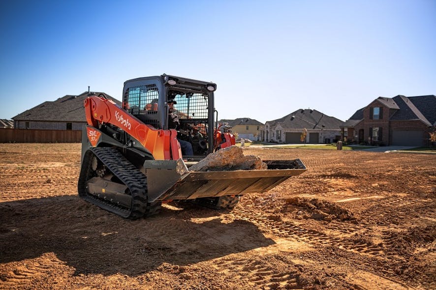 Kubota SVL972 Compact Track Loader Construction Equipment