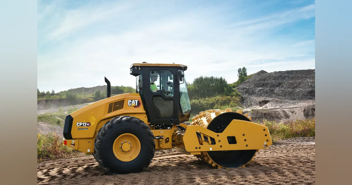Caterpillar GC Series Vibratory Soil Compactors | Construction Equipment