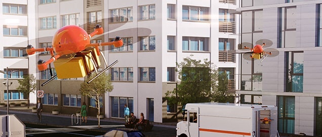 1654815373156 Dronecarryingpackage