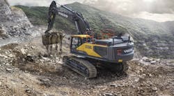 Volvo EC550E excavator Volvo EC550E excavator