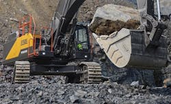 Volvo-excavator