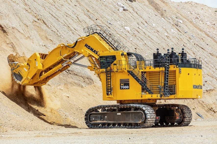 Komatsu to Demo Remote Control Excavator at MINExpo Construction
