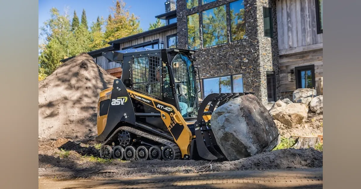 ASV RT-40 Compact Track Loader | Construction Equipment