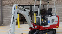 Takeuchi TB20e electric excavator