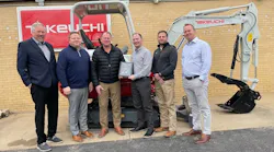 Takeuchi 2022 Luby Dealer Award