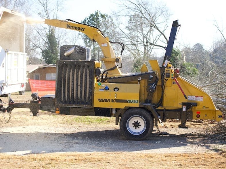 Vermeer AX17 Wood Chipper Construction Equipment