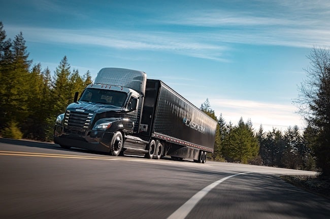 eCascadia electric truck