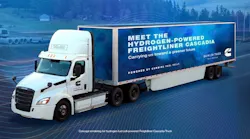 Freightliner Cascadia Hydrogen Truck
