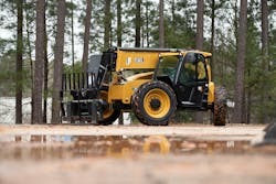 The Caterpillar TL1255 telehandler is built on the qualities of its D Series predecessor with a Cat C3.6L engine. The Caterpillar TL1255 telehandler is built on the qualities of its D Series predecessor with a Cat C3.6L engine.