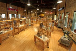 The new Bucyrus Museum includes interactive displays highlighting the company’s history. The new Bucyrus Museum includes interactive displays highlighting the company’s history.