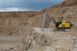 Epiroc and Skanska will be testing a battery-electric version of the SmartROC T35 drill rig. Epiroc and Skanska will be testing a battery-electric version of the SmartROC T35 drill rig.