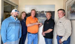 Shafer Equipment won its award for the Highest Market Share. Shafer Equipment won its award for the Highest Market Share.