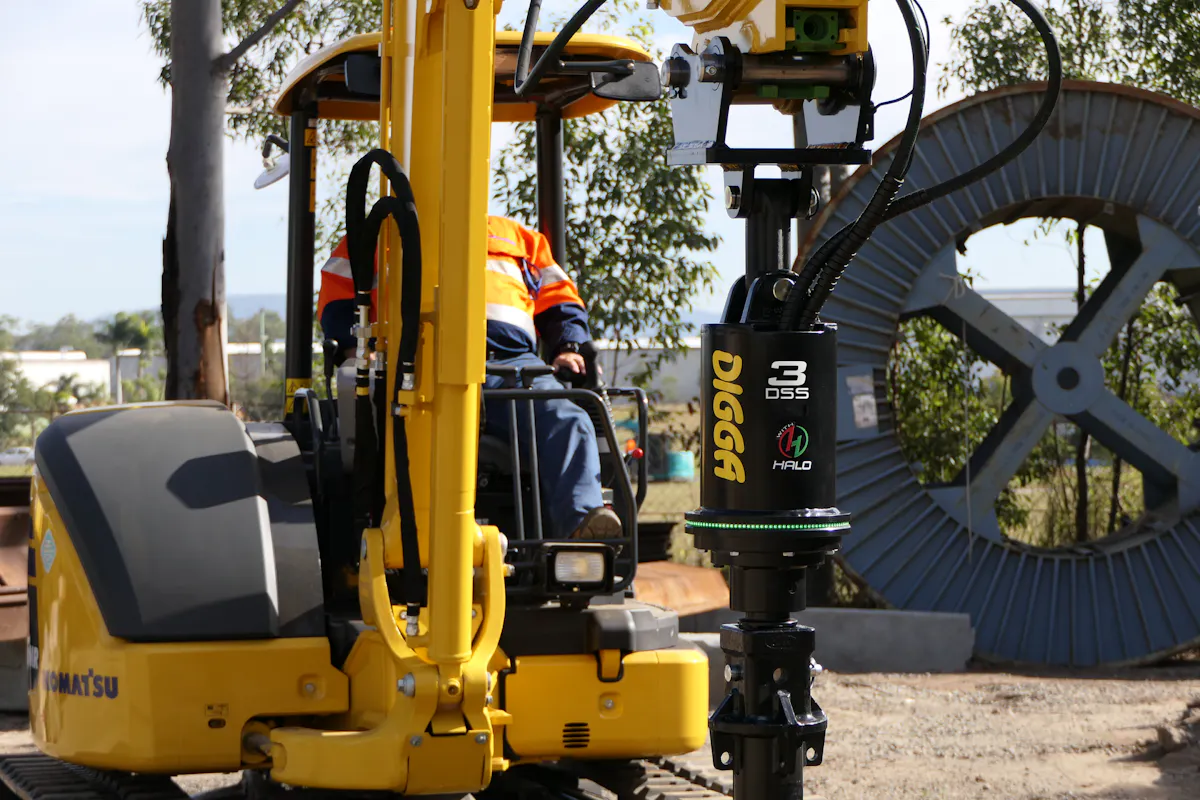 Digga Halo Vertical Alignment for Augers | Construction Equipment