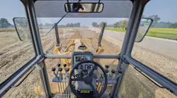 In addition to tech improvements, grader manufacturers have greatly improved visibility to the blade and the sides of the machine.