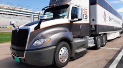 A 515-horsepower, 1,850-lb.-ft. rating of International’s S13 diesel and T14 automated transmission, like that in this LT daycab tractor, will be among vocational offerings. A 515-horsepower, 1,850-lb.-ft. rating of International’s S13 diesel and T14 automated transmission, like that in this LT daycab tractor, will be among vocational offerings.