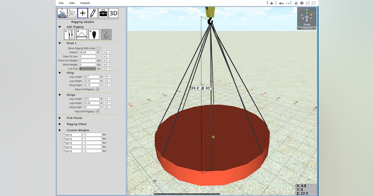A1A Software Releases Lift Planning Tools | Construction Equipment