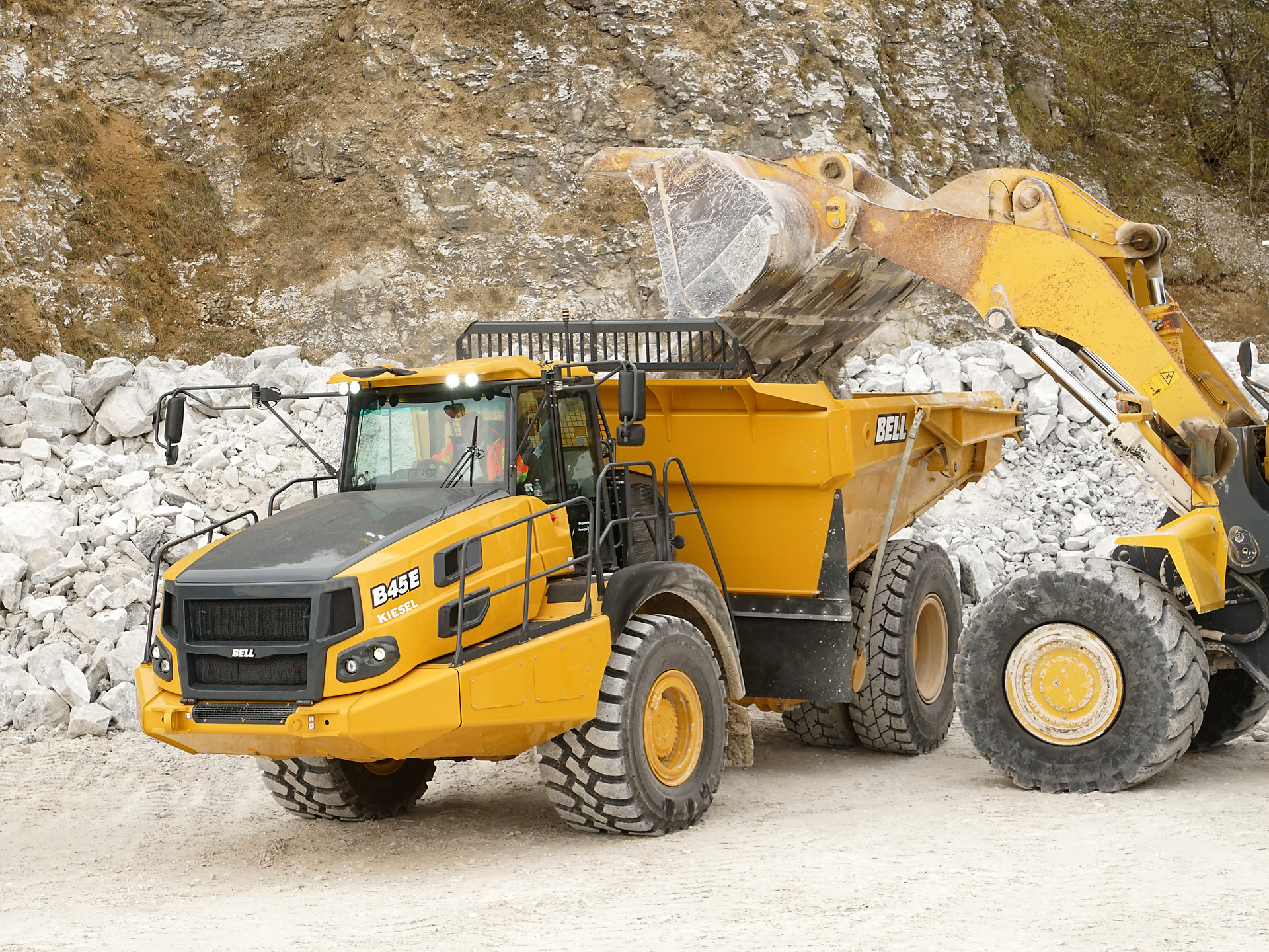 Bell B45E Articulated Truck | Construction Equipment