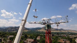 Creative Lifting Services Utilizes Vita Load Navigator Technology On Crowded Tower Crane Erection 5