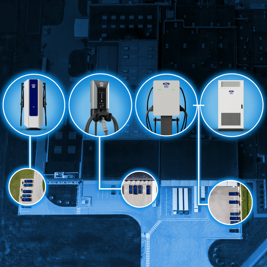 Ford Pro Depot Charging