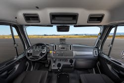 Plus interiors include new designs for dashboard, instruments, and electrical systems, along with improved seating for driver comfort and insulation for quietness and exclusion of harsh ambient conditions.
