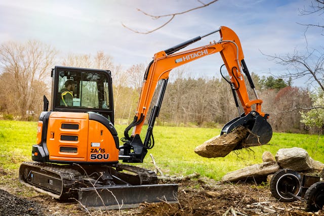 Hitachi ZX50U-5N Excavator | Construction Equipment