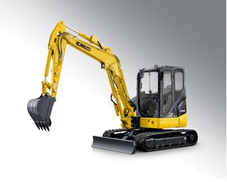 KOBELCO SK55SRX-7 Excavator | Construction Equipment