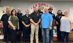 L & N Supply staff. L & N Supply staff.