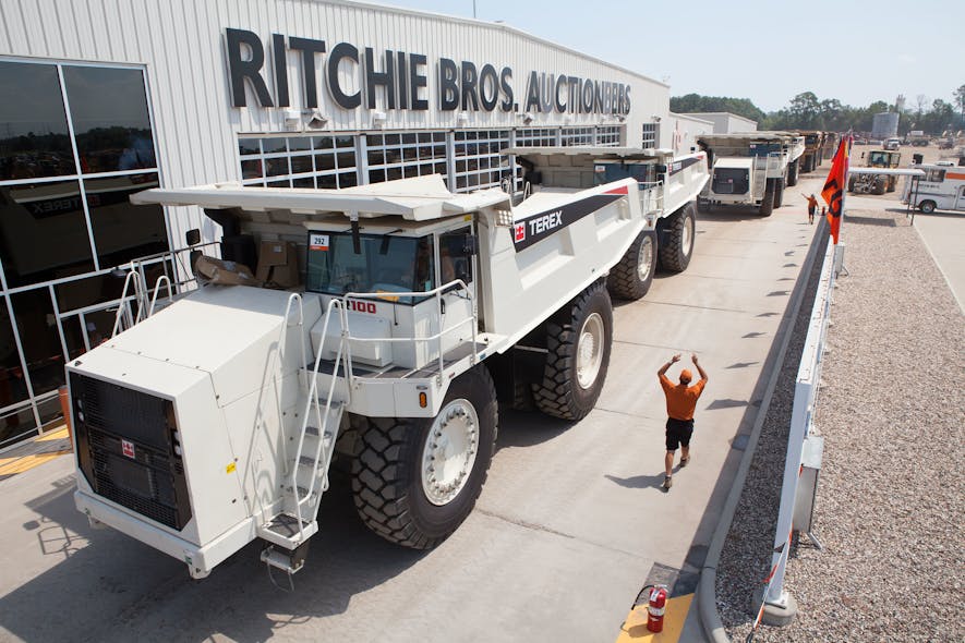 Ritchie Bros. Launches Listing Service Construction Equipment