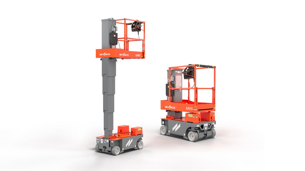 Skyjack SJ12 E, SJ16 E Work Platforms Construction Equipment