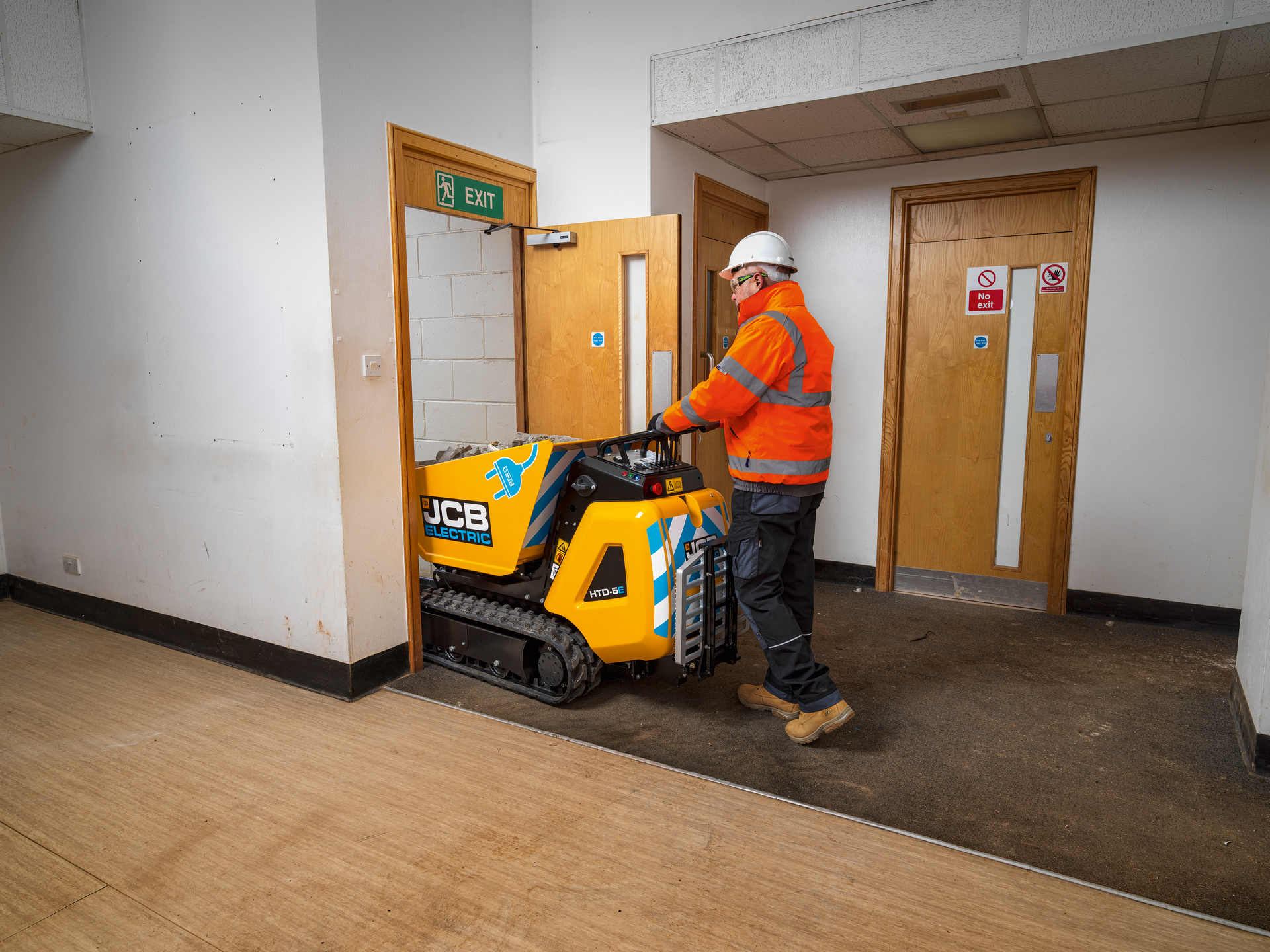 United Rentals Jcb E Dumpster