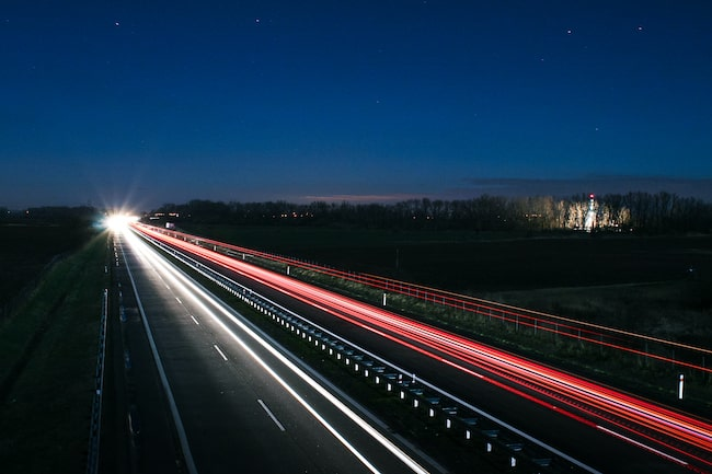Highway At Night 6331c8f9676ce