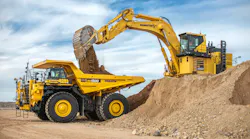 The Komatsu HD1500-8E0 is purpose-built for mining, quarry, and aggregate operations and features a redesigned cab.
