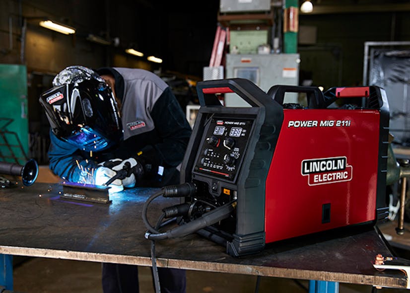 Lincoln Electric Power MIG 211i Welder Construction Equipment