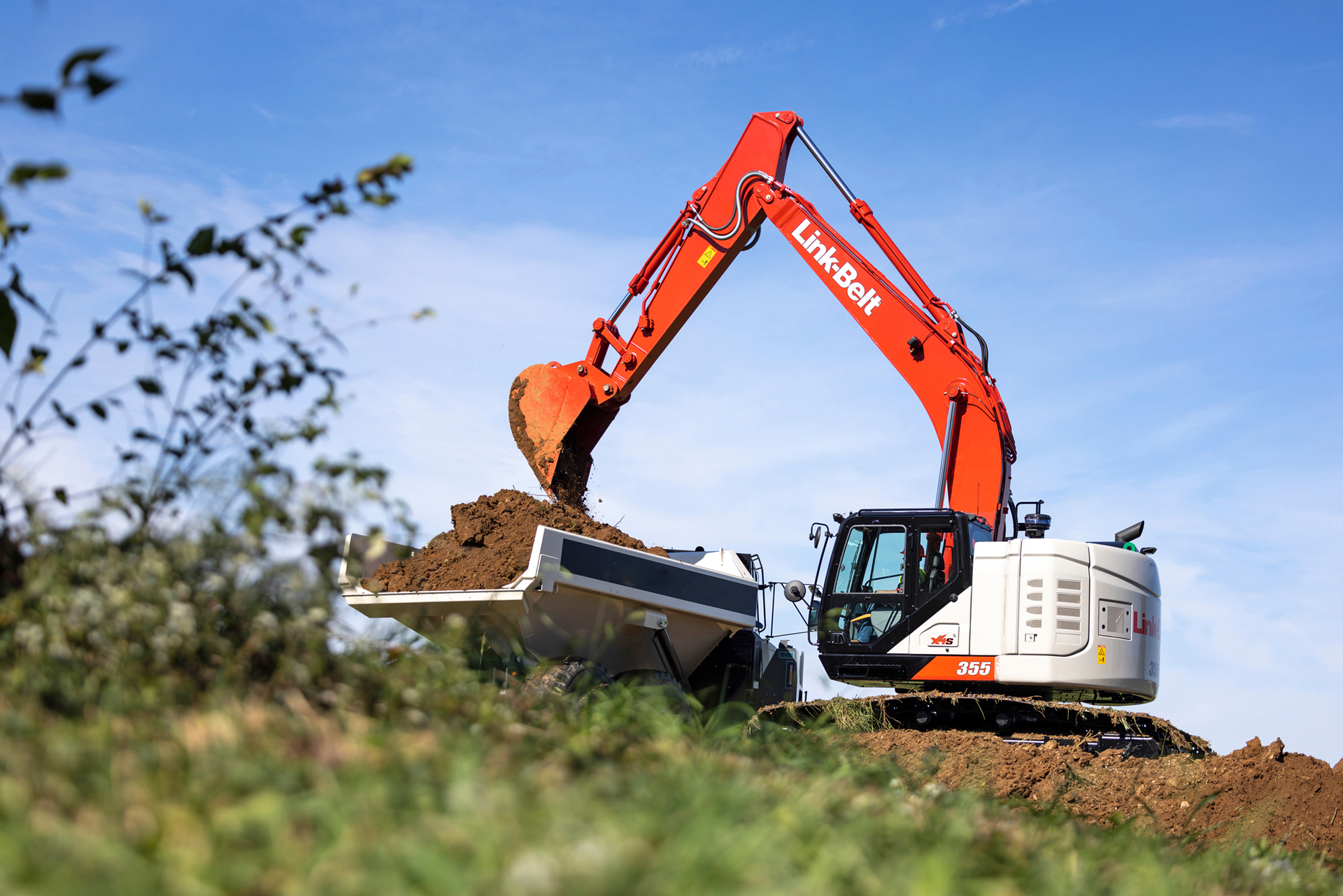 Link Belt 355 X4 S Excavator