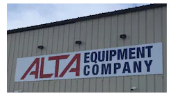 Alta Equipment Sign