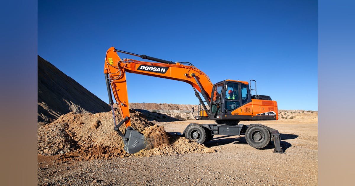 Doosan Dash Seven Wheeled Excavators | Construction Equipment Doosan Dash Seven Wheeled Excavators | Construction Equipment