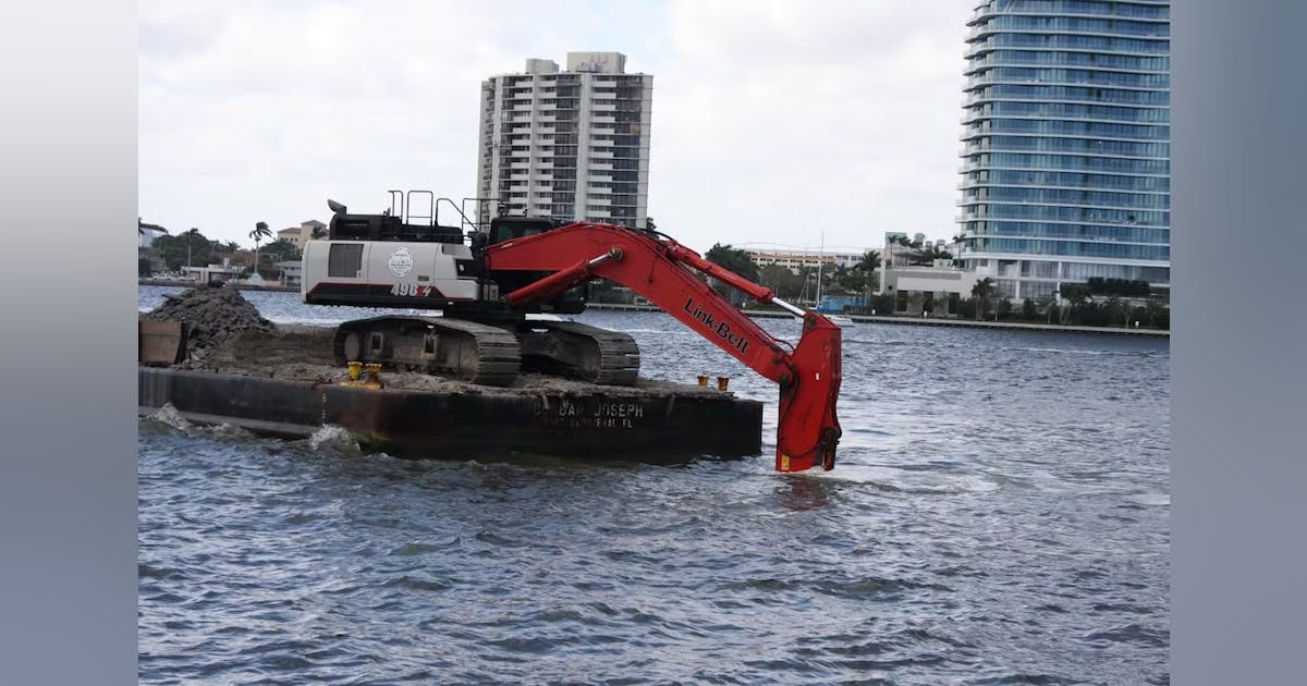 Machine Control Powers Marina Excavation | Construction Equipment