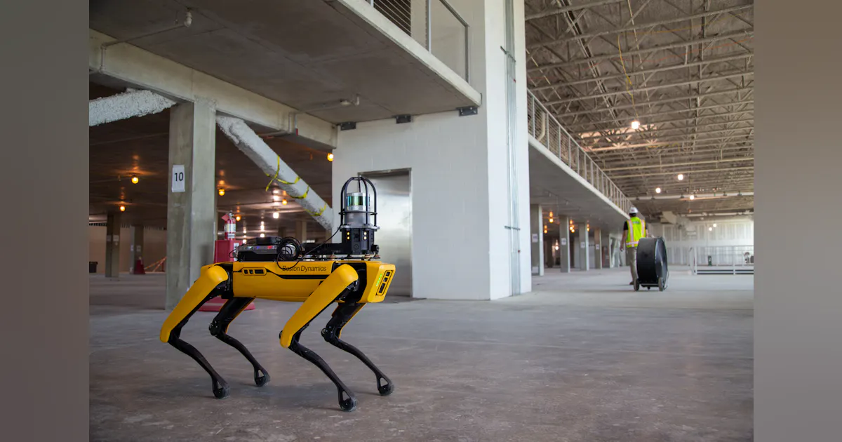 Spot the Robot Maps Project Progress | Construction Equipment