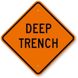 Trench Sign